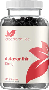Algae Based Astaxanthin Supplement - Rapid Release Astaxanthin 10mg Non-GMO Super Potent Antioxidant and Carotenoid for Skin Immunity and Eye Health Support - Made in a cGMP US Lab (6 Month Supply)