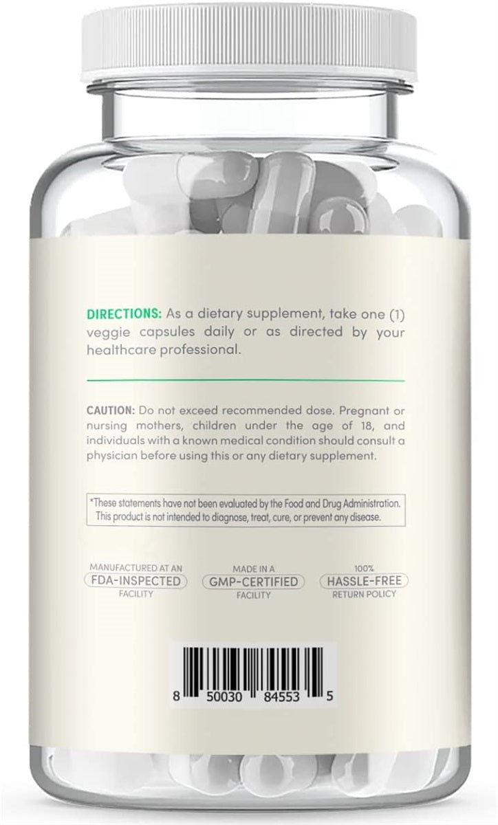 Vitamin B3 Nicotinamide 500mg - High Absorption Form of Vitamin B3 Niacin Flush Free for Hear Skin Brain and Energy Support - NAD Precursor - Made in a cGMP American Facility (180 Servings)