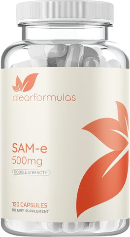 Bioactive SAM-e 500mg - High Strength SAM-e Supplement with Biologically Active S,S Form for Joint Liver and Mood Support - Vegan Non-GMO Preservative Free - Made in the US