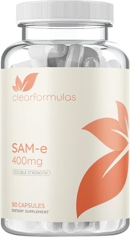 Bioactive SAM-e 400mg - High Strength SAM-e Supplement with Biologically Active S,S Form for Joint Liver and Mood Support - Vegan Non-GMO Preservative Free - Made in the US