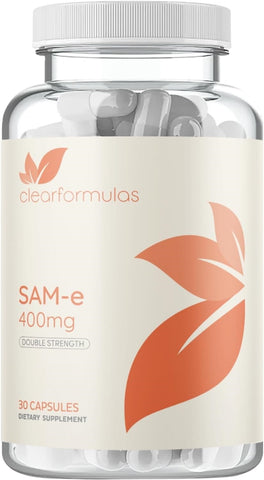Bioactive SAM-e 400mg - High Strength SAM-e Supplement with Biologically Active S,S Form for Joint Liver and Mood Support - Vegan Non-GMO Preservative Free - Made in the US