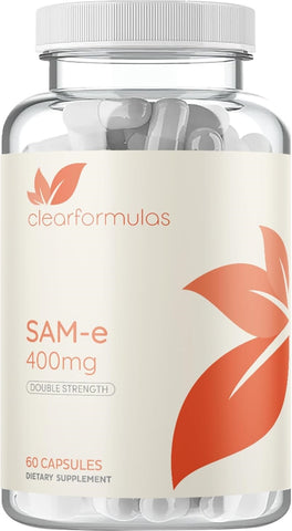 Bioactive SAM-e 400mg - High Strength SAM-e Supplement with Biologically Active S,S Form for Joint Liver and Mood Support - Vegan Non-GMO Preservative Free - Made in the US