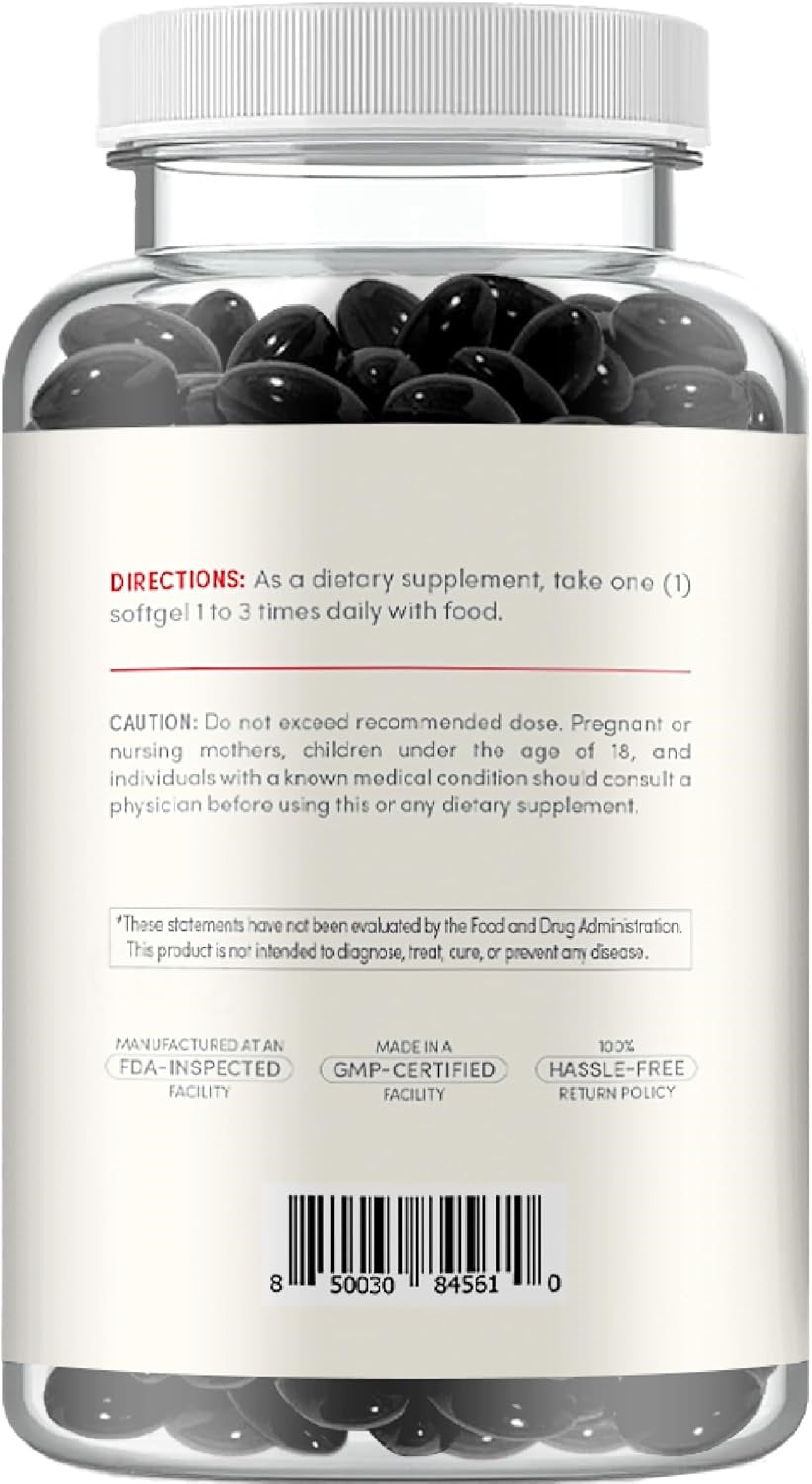 Algae Based Astaxanthin Supplement - Rapid Release Astaxanthin 10mg Non-GMO Super Potent Antioxidant and Carotenoid for Skin Immunity and Eye Health Support - Made in a cGMP US Lab (6 Month Supply)