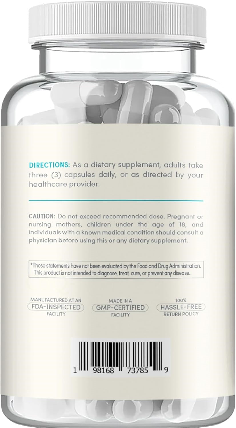 Phosphatidylserine Nootropics Brain Support Supplement - Advanced Memory Supplement for Brain Function Support with DMAE Gotu Kola and Ginkgo Biloba - Non-GMO Vegan & Made in The US (60+ Servings)