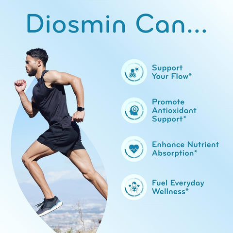 Clear Formulas Diosmin 500mg 180 capsules