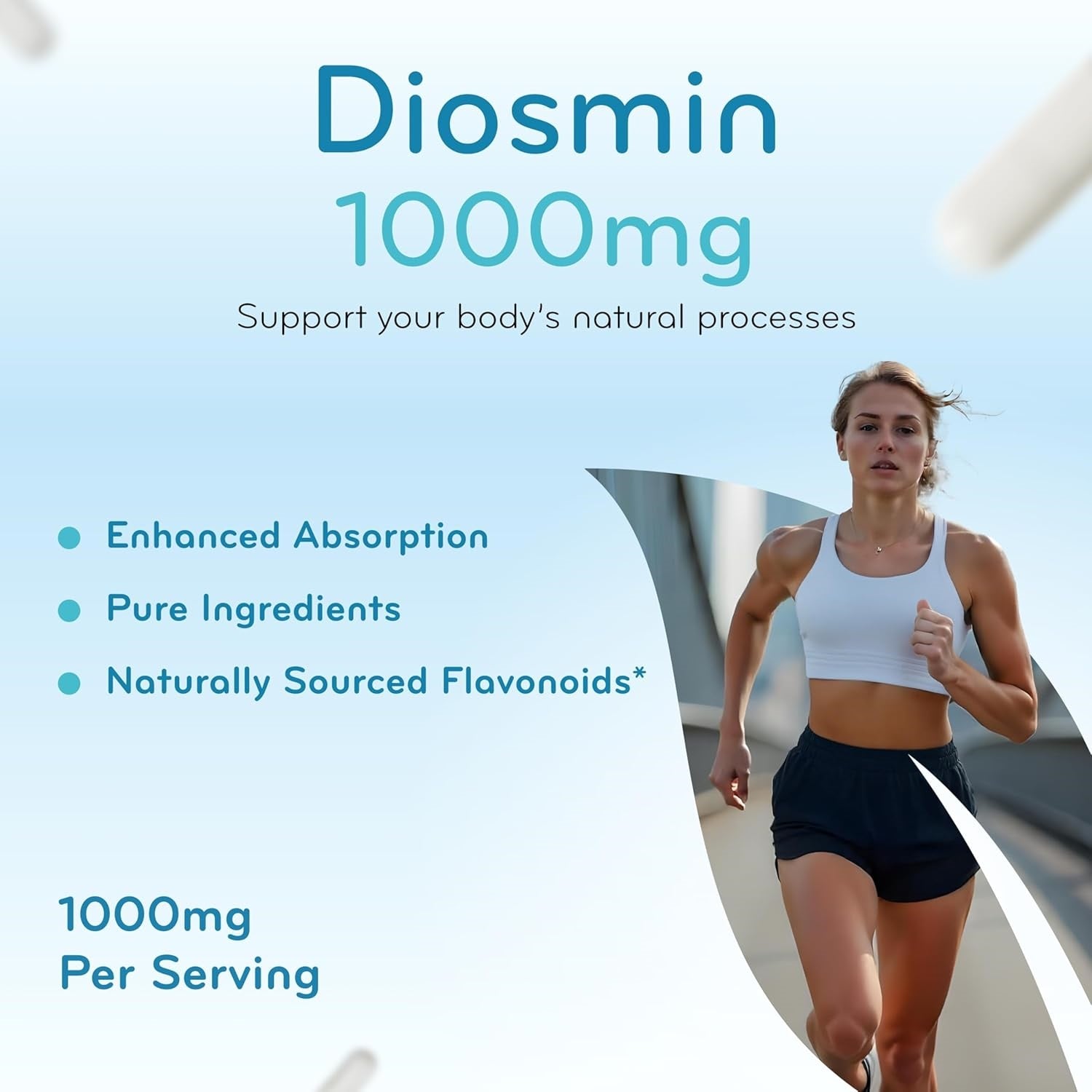 Clear Formulas Diosmin 500mg 180 capsules