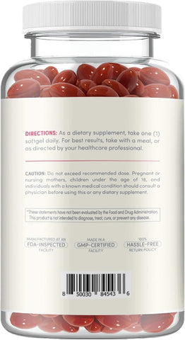 CoQ10 200mg Softgels - Quick Absorption Coenzyme Q10 200mg Potent Antioxidant for Heart Energy and Aging Support - High Stability CoQ10 Ubiquinone Soft Gels - Made in a cGMP US Lab (60 Servings)