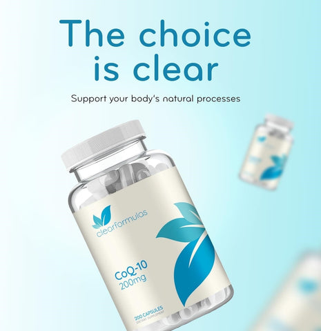Quick Absorption CoQ10 200mg - Coenzyme Q10 200mg Potent Antioxidant for Heart Energy and Aging Support - High Stability CoQ10 Ubiquinone Capsules - Made in a cGMP US Lab (200 Servings)