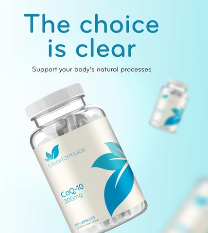 Quick Absorption CoQ10 200mg - Coenzyme Q10 200mg Potent Antioxidant for Heart Energy and Aging Support - High Stability CoQ10 Ubiquinone Capsules - Made in a cGMP US Lab (60 Servings)