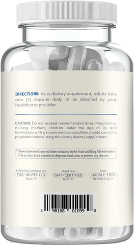 French Maritime Pine Bark Extract Capsules - Antioxidant French Pine Bark Extract Support Nitric Oxide and Testosterone for Men with 95% PACs & BioPerine for Enhanced Absorption (200 Servings)