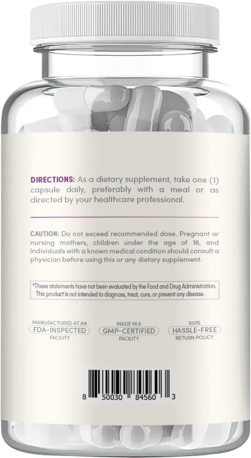 High Strength Quercetin 500mg Capsules - Quercetin Dihydrate Potent Flavonoid Antioxidant and Nutraceutical for Heart and Immune Support - Vegan Friendly - Made in a cGMP US Lab (200 Servings)