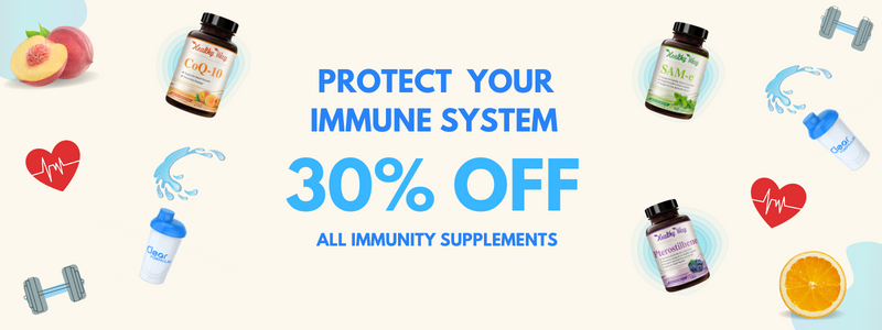 30% off all immunity supplements 