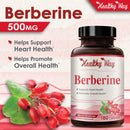 Berberine - 500 mg - 180 Capsules
