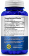 Nicotinamide with Resveratrol 600mg supplement facts, ingredients and manufacturer label on back of bottle.