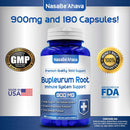Bupleurum Root - 900 mg- 180 Capsules