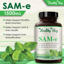 SAM-e - 1500 mg - 180 Capsules