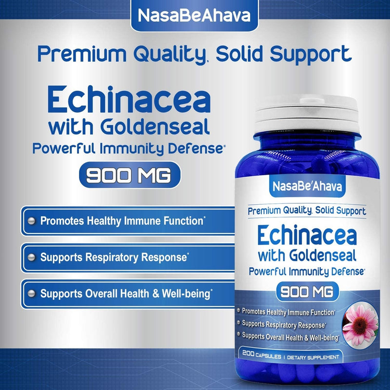 Echinacea and Goldenseal promotes healthy immune function, supports respiratory response and overall health and well being.