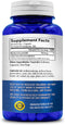 Berberine Complex 500mg supplement facts, ingredients and manufacturer label on back of bottle.