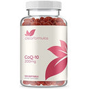 Clear Formulas Pure CoQ10 200mg Per Serving 120 Softgels Supports Heart Health & Helps Maintain Healthy Blood Pressure