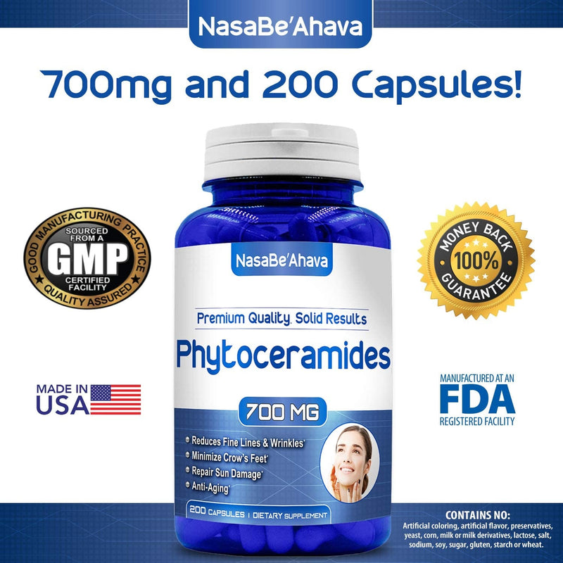 Phytoceramides - 700 mg - 200 Capsules