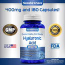 Hyaluronic Acid - 200 mg - 180 Capsules