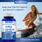 picture of woman surfing, acetyl l-carnitine 1000 mg 200 capsules improves performance and boosts energy