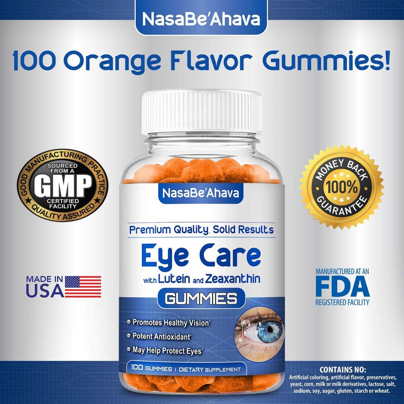 Eye Vitamins with Vitamin C and Zinc - 100 Capsules