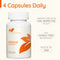 Clear Formulas Adrenal Support Supplement - Cortisol Manager -120 Capsules