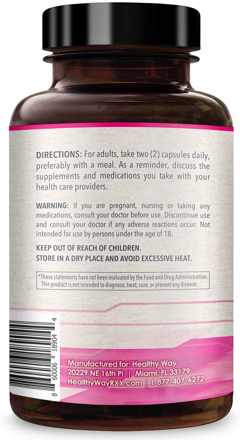 Beet Root Powder directions, warning and manufacturer label on back of bottle.