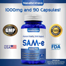 SAM-e - 1000 mg - 90 Capsules