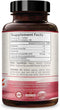 Astaxanthin-10mg-180 capsules supplement facts and ingredients label on bottle.